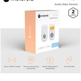 Resim Motorola AM24 Sesli Bebek Telsizi - LCD Ekran 