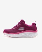 Resim Skechers D'lux Walker-fresh Finesse Kadın Bordo Spor Ayakkabı 149368 Plum 