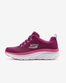 Resim Skechers D'lux Walker-fresh Finesse Kadın Bordo Spor Ayakkabı 149368 Plum 