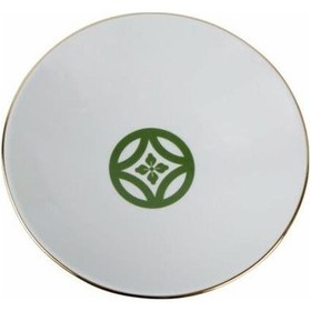 Resim Porland Morocco Desen1 Yeşil Çukur Tabak 19cm 