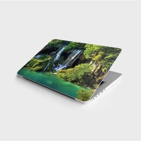 Resim Laptop Sticker Bilgisayar Notebook Pc Kaplama Etiketi Şelale Ağaç 