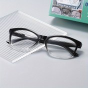 Resim Yaylı Menteşeli Çok Fonksiyonlu Görme Yardımcı Gözlük - Tam Çerçeve Oval Çerçeve, Esnek Optik Tasarım, HD Net Gözlük Camları, Güvenli Uyum için Konforlu Yaylı Menteşe, Erkekler ve Kadınlar için Unisex Gözlük, Modern Gözlük, Dayanıklı Gözlük 