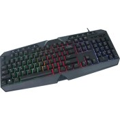 Resim Concord C-63 Rgb Mekanik Hisli Q Klavye Siyahklavye 