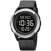 Resim Sones Ochstin 5019b Çok İşlevli Su Geçirmez Paslanmaz Çelik Kayışlı Kuvars Saat Altın+yeşil 