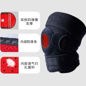 Resim Lebeigo Basketbol Diz Pedleri Koşu ve Bisiklet Spor Patellar Menisküs Koruması Basınçlı Kaymaz Destek Diz Pedleri (Yurt Dışından) 