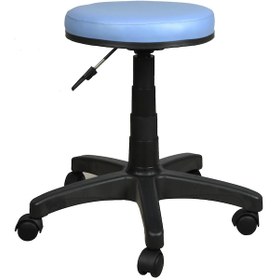 Resim Bürocci Plastik Ayaklı Tabure-Mavi-2999G0119 
