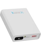 Resim Enerx Powerbank 10000 mAh 2.1 Amper LED Göstergeli ENR-P1025DC Beyaz 