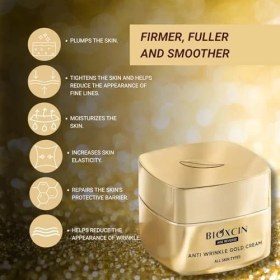 Resim Age Reverse Kırışıklık Karşıtı Altın Krem 50 ml - 24K Altın, Ipek Proteini, Pantenol ve Zeytinyağı Içerikli - Cilt Sıkılaştırıcı ve Nemlendirici 