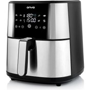 Resim Onvo OVFRY07 8 lt Yağsız Airfryer Gri 