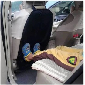 Resim Mc.pierobaby Araba Arka Koltuk Arkası Koruyucu Kılıf Siyah 2 Adet 