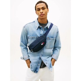 Resim Tommy Hilfiger Erkek Lacivert Bel Çantası (AM0AM13701-C1G) 