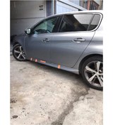 Resim Peugeot 308 Aero Yan Marşpiyel Takımı - Plastik 