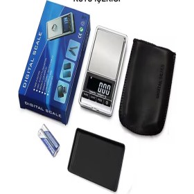 Resim 500 gr Kapasite, 0,01 gr Hassasiyetli Dijital Terazi 