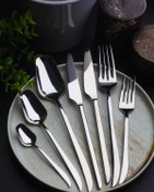 Resim Rollers Nirvana 84 Parça 12 Kişilik Paslanmaz Çelik Çatal Kaşık Bıçak Takımı 