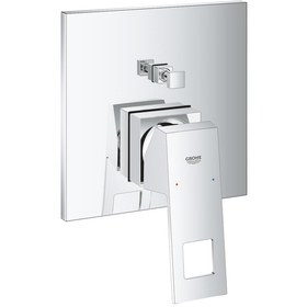 Resim Grohe Eurocube Ankastre Banyo Duş Bataryası 2 Çıkışlı Divertörlü- 