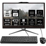 Resim MSI PRO AP222T i5 13400 64GB 2TB SSD 21.5" FHD 