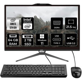 Resim MSI PRO AP222T i5 13400 64GB 2TB SSD 21.5" FHD 