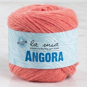 Resim La Mia Angora 50gr Turuncu El Örgü İpi - L126 - 33798 