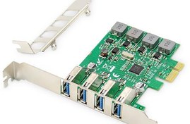 Resim Assmann DS-30226 4-Port Usb 3.0 Pcı Express Kartı, Çip Takımı: Vl805, Low Profile Braket'Li&Lt;Br&Gt;Digitus Usb Pcı Express Add-On Card Usb3.0, Chipset: Vl805 With Low-Profile Slot Bracket 