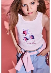 Resim Defacto Kpop Demon Hunters Bisiklet Yaka Atlet Kız Çocuk H7264a826hspn289 Pembe-pn289 