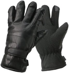 Resim Isıtmalı Elektrikli Eldivenler,Su Geçirmez Kalınlaştırılmış Parmaksız - Su Geçirmez USB Şarjlı Elektrikli Kadın Kayak Eldivenleri,Açık Hava Kampçılığı Yürüyüşü Motosiklet Bisiklet Sürüşü İçin 