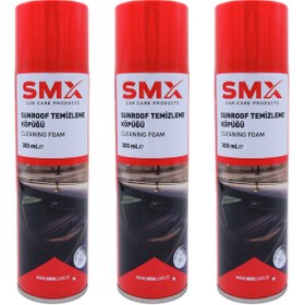 Resim SMX Sunroof Temizleme Köpüğü 300 mL. 3 adet 