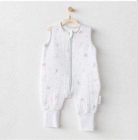 Resim Kız Bebek Tulum Romper Love Family Muslin Ac25520 Ekru 