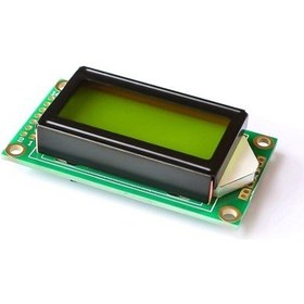 Resim 2X8 Lcd Ekran Yeşil Display 