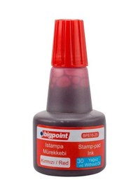 Resim Bigpoint Istampa Mürekkebi 30 Ml Kırmızı Bp616-25 