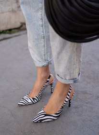 Resim Perla Zebra Stiletto 