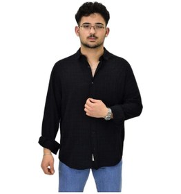 Resim Erkek Spor Silim Fit Uzun Kol Gömlek G5005 Bgl-st04494 Siyah 