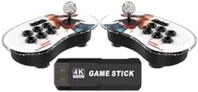 Resim Vooka A16 Oyun Konsolu 2.4G Bağlantılı Tv-Pc Uyumlu 10.000 Oyunlu Atari Konsol Pilli Işıklı 3D 2D 