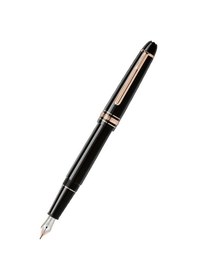 Resim Montblanc Meisterstück Kırmızı Altın Kaplamalı Klasik Dolma Kalem 112676 