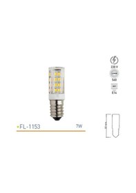 Resim Forlife Mini Led Ampul 7W E14 Beyaz Işık 6500K Fl-1153-B 