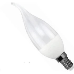 Resim Elmax 8W E14 Kıvrık Tasarruflu Buji Günışıgı Ampul 2700K 