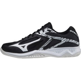 Resim Mizuno Thunder Blade 3 Unisex Salon Ayakkabısı Siyah 