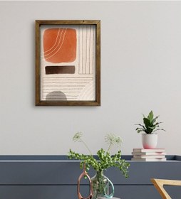 Resim Bk Gift Otel Odası Konseptli Doğal Masif Ahşap Çerçeveli Tablo 45 (551119793) 