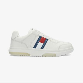 Resim Tommy Hilfiger Tommy Jeans The Brooklyn Leather Erkek Pembe Sneaker 