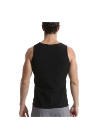 Resim Erkek Termal Sauna Atlet Yağ Yakımınıza nıza Yardımcı Renk Siyah Ex-04 Siyah 