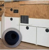 Resim Çekmece Dolap Kilidi Mini 4,5cm - Siyah-317 