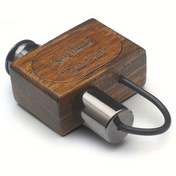 Resim Akustik/Klasik Gitar için SAPHUE S2 Klipsli Manyetik Alıcı - Ahşap Kılıf Dahil - 6.35mm Jack Ukulele, Kalimba ve Mandolin ile Uyumlu 