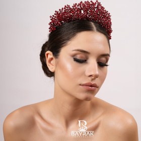 Resim STELLA -480- / 3 Boyutu Kına Tacı - Kırmızı 