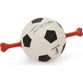 Resim Karlıe Kauçuk Saplı Futbol Topu 19x25x7 