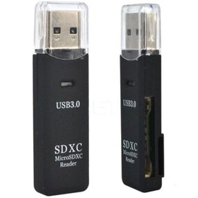 Resim OEM 2in1 Usb 3.0 Micro Sd Hafiza Karti - Tf Kart Okuyucu Hub Adaptör Veri Aktarici 