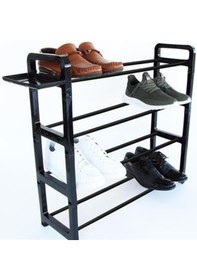 Resim DecoBella 4 Katlı Ayakkabılık Siyah 