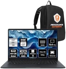 Resim ASUS ExpertBook B1 Intel Core 7 150U 48GB 512GB SSD 15.6" FHD W11H Dizüstü Bilgisayar & PER4 Çanta 7062670047664 