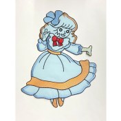 Resim Bebek Battaniye Aplikesi / Bebek ve Çocuk Aplikesi / Büyük Boy 