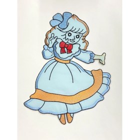 Resim Bebek Battaniye Aplikesi / Bebek ve Çocuk Aplikesi / Büyük Boy 