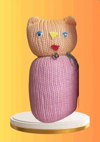 Resim Tıkırık Örgü Yastık Uyku Ve Oyun Arkadaşı Şeker - 45 Cm Diğer 