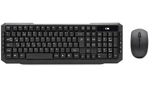 Resim Everest Km-510 Siyah Kablosuz Tam Türkçe F Multimedia Klavye + Mouse Set 